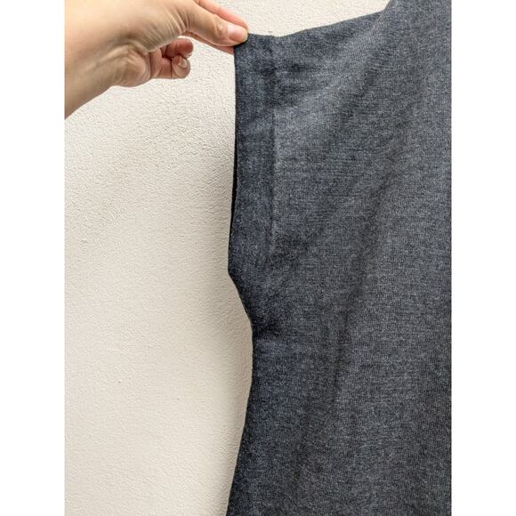 Athleta Harmony Wrap Open Front Sweater Cardigan Dark Grey Size Small - Picture 5 of 10